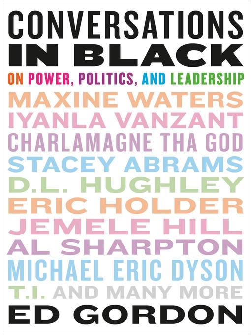 Title details for Conversations in Black by Ed Gordon - Wait list